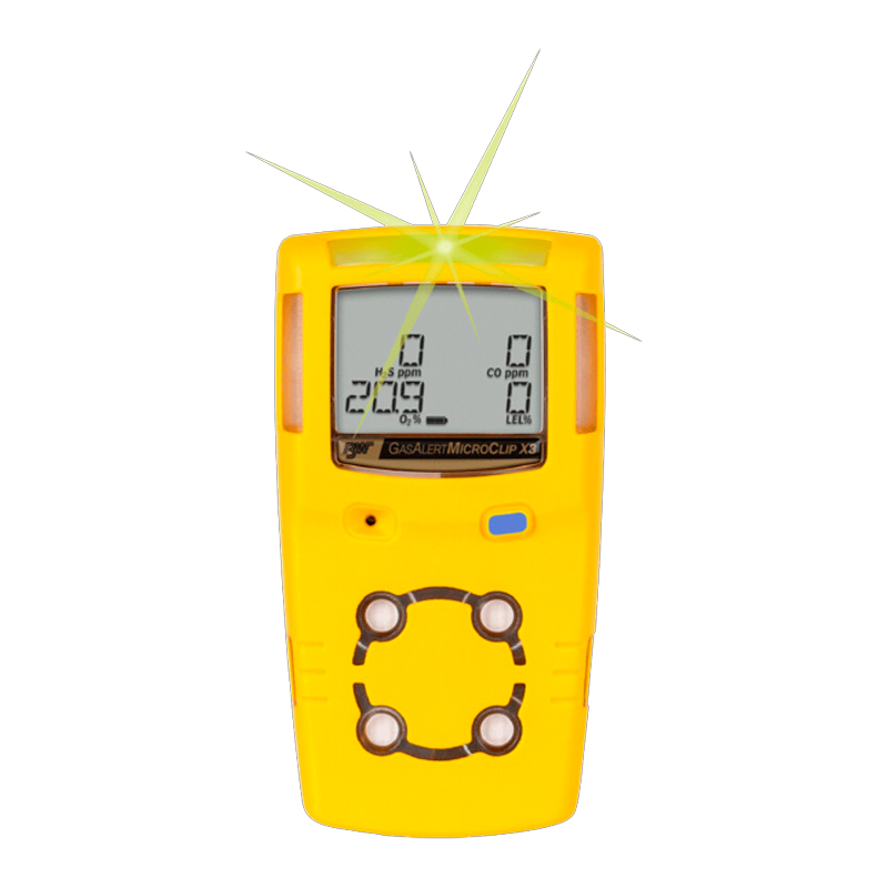 Detector multigás en tiempo real EC-MCX3-XWHM-Y-NA