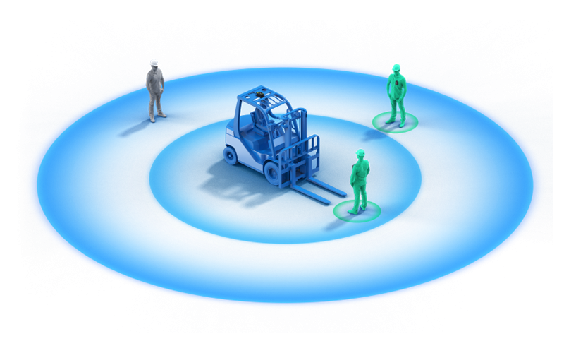 Sensores en maquinaria o zonas críticas