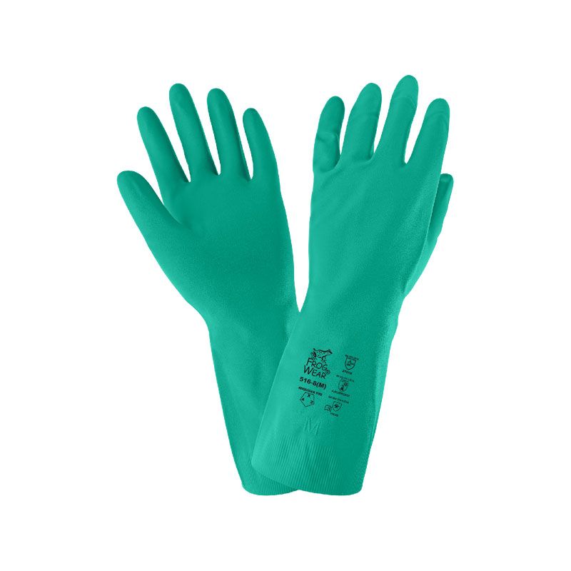 Guantes nitrilo verde 16 milésimas de espesor PM-516